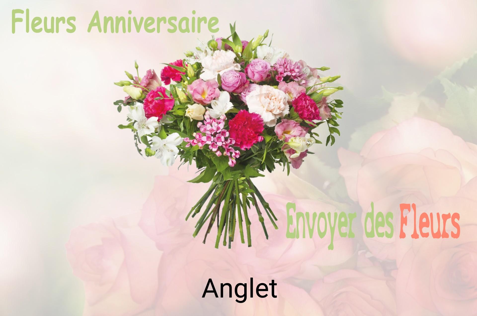 Bouquet de fleurs d’anniversaire livré à Anglet